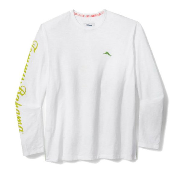 Tommy Bahama Big & Tall Happiest Surf On Earth Disney Long Sleeve T-Shirt NWT - Picture 3 of 16